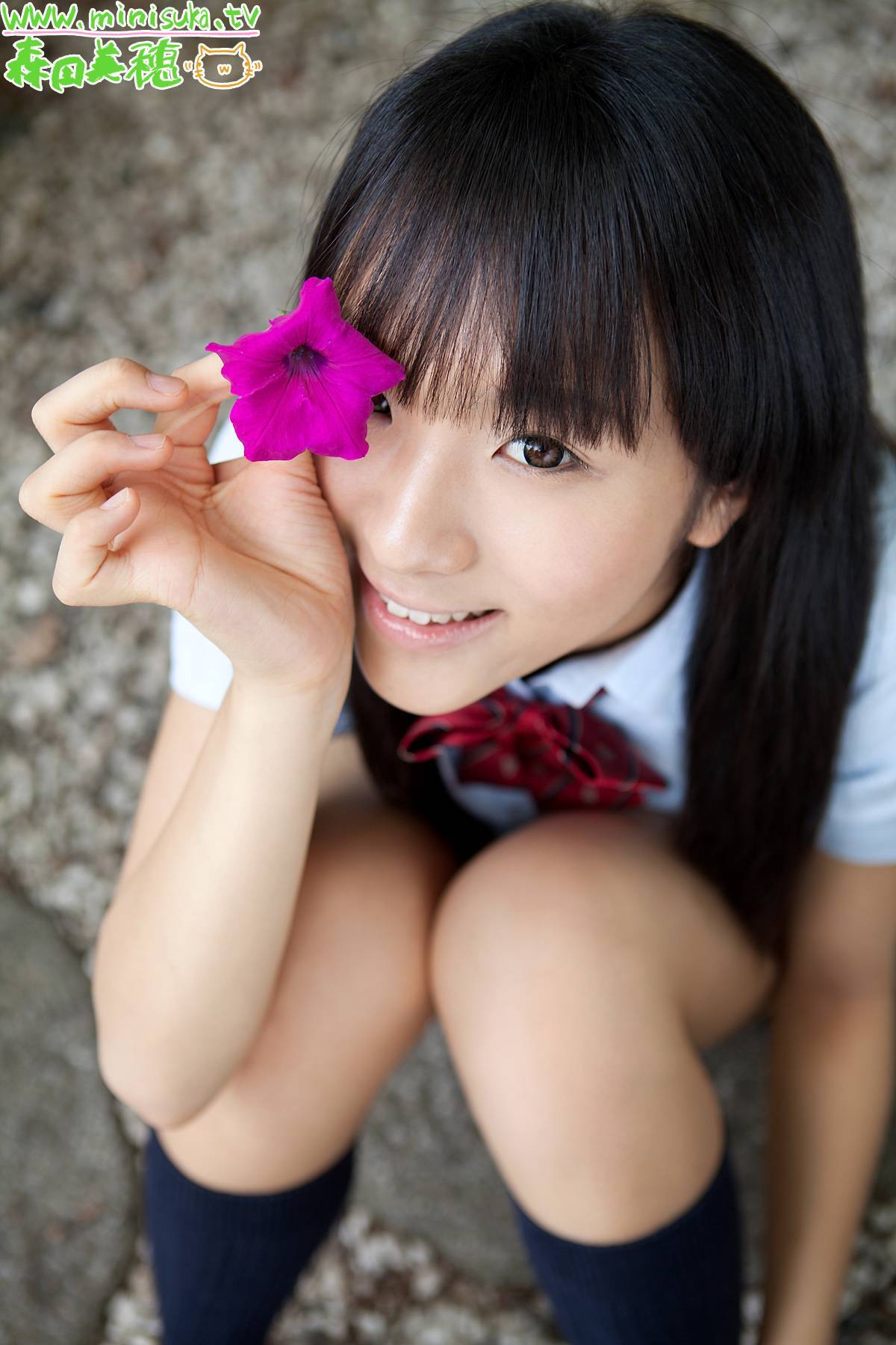 森田美穂 (1) [Minisuka.tv] 现役女子高生 Miho Morita 日本美女写真